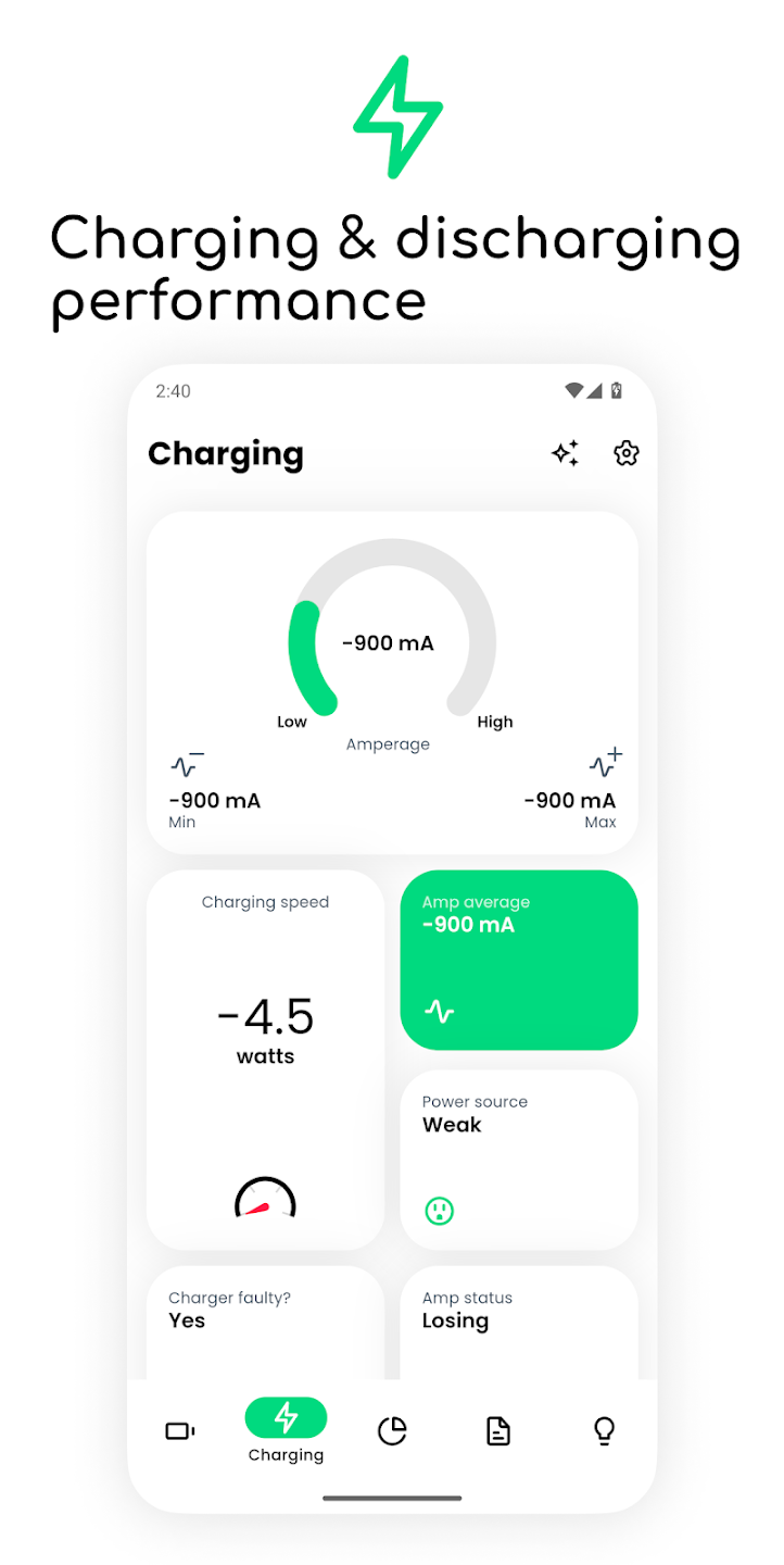 مراجعة تطبيق Electron: battery health info: مراقبة شاملة لصحة بطارية جهازك 2 تطبيق Electron: Battery Health Info