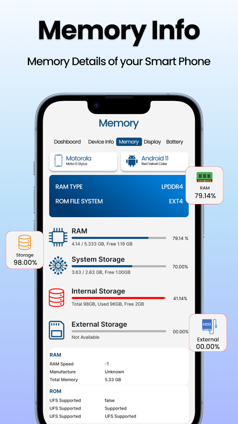 مراجعة تطبيق Phone Check: CPU, WiFi Master – لفحص وتحليل أداء الهاتف 2 تطبيق Phone Check: CPU, WiFi Master