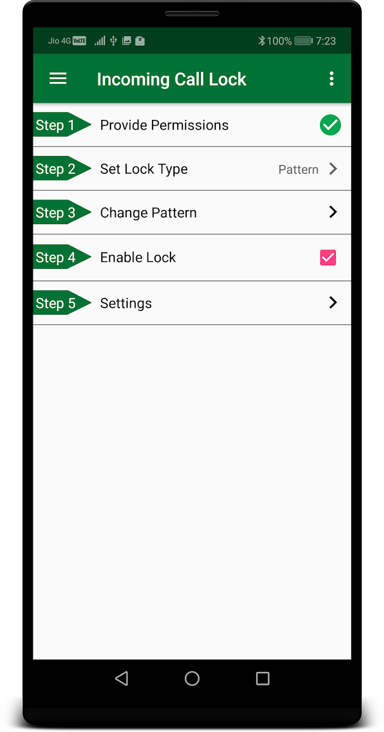 مراجعة تطبيق Incoming Call Lock: احمِ مكالماتك الواردة بذكاء وسرية تامة 3 تطبيق Incoming Call Lock
