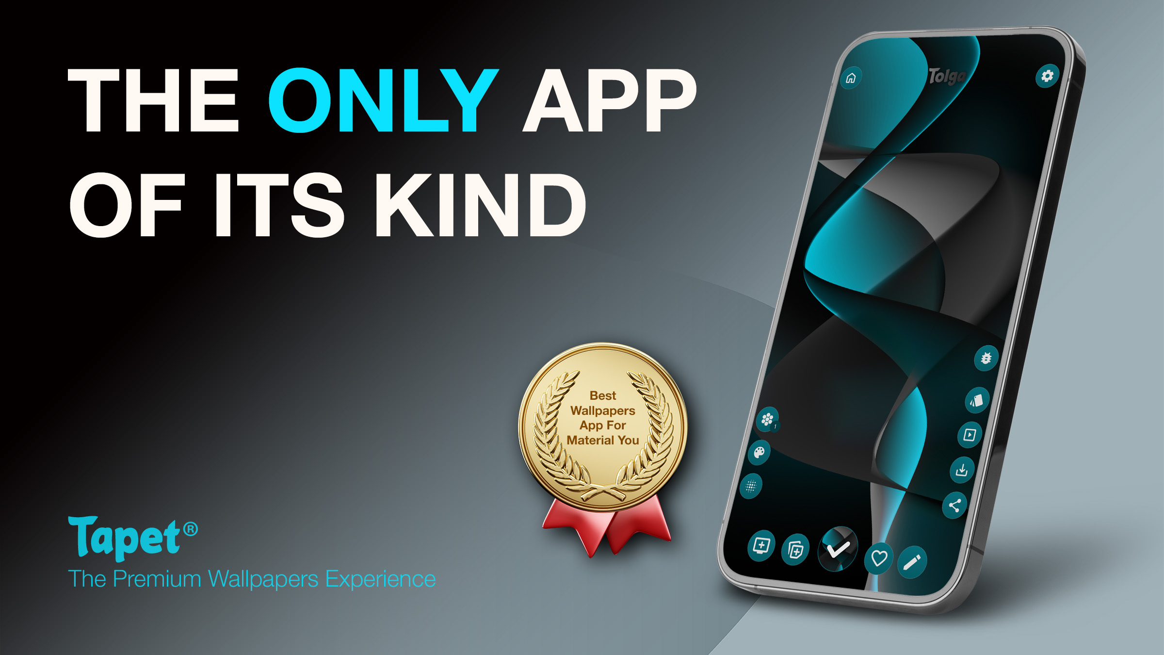 مراجعة تطبيق Tapet Wallpapers Generator : تطبيق مبتكر لإنشاء خلفيات فريدة بجودة عالية 2 تطبيق Tapet Wallpapers Generator