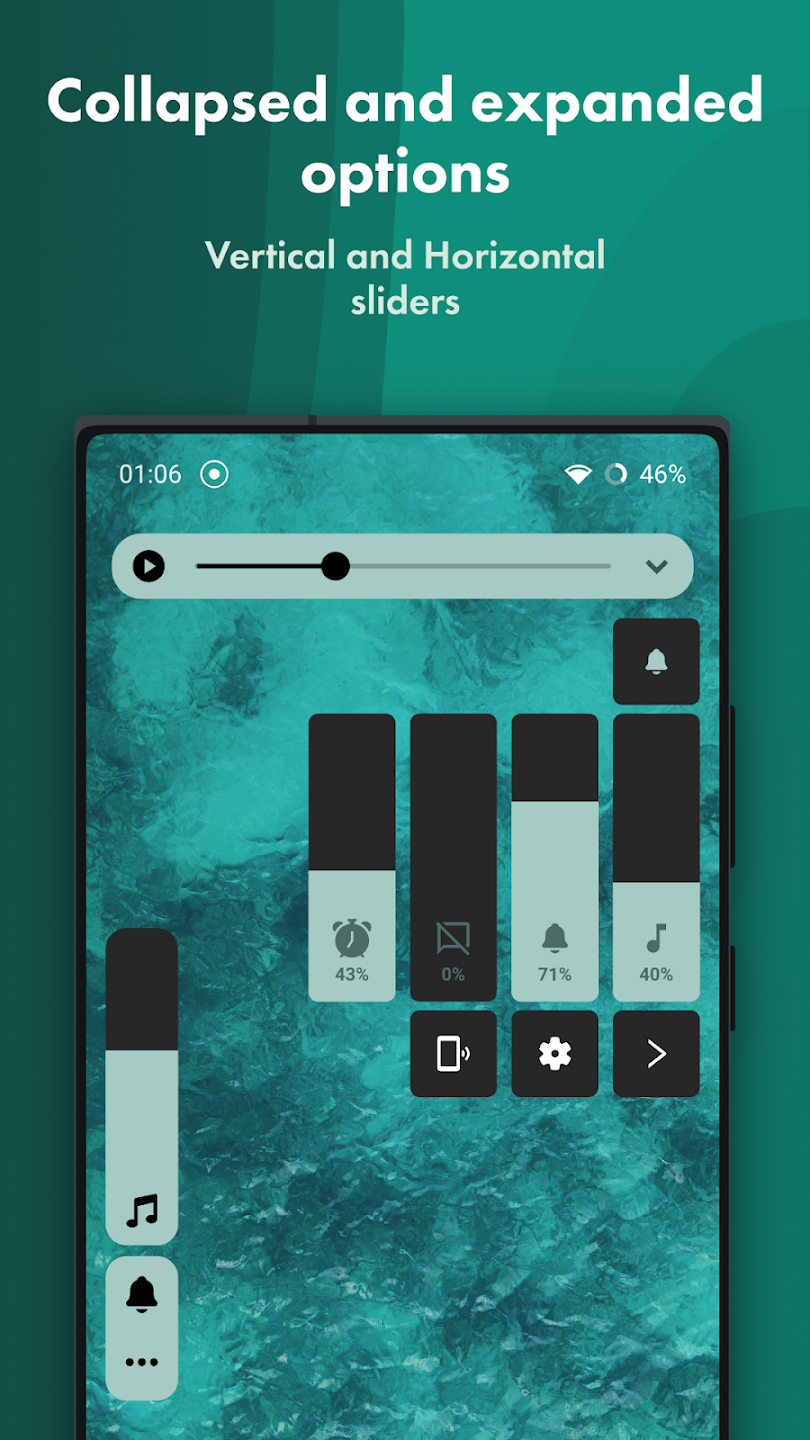 مراجعة تطبيق Ultra Volume Control Styles: تخصيص أزرار التحكم في الصوت 2 تطبيق Ultra Volume Control Styles