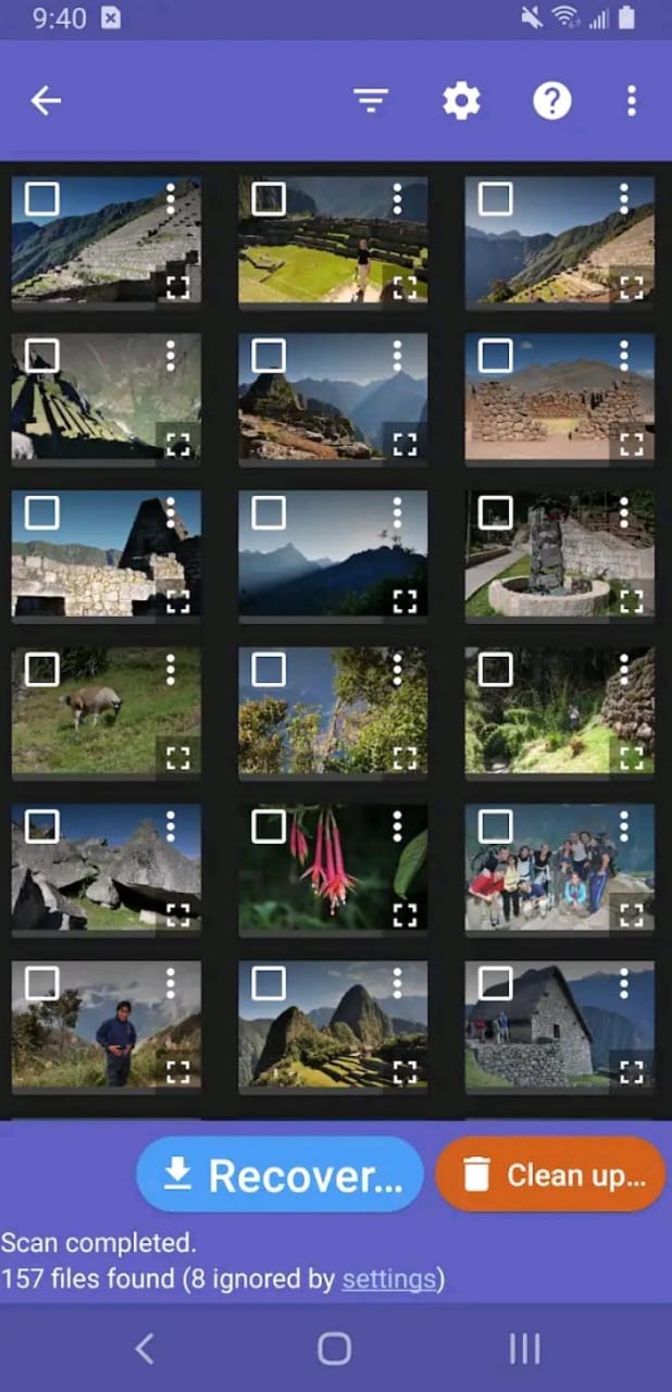 مراجعة تطبيق DiskDigger Photo Recovery: استرجاع الصور المحذوفة بسهولة 4 تطبيق DiskDigger Photo Recovery
