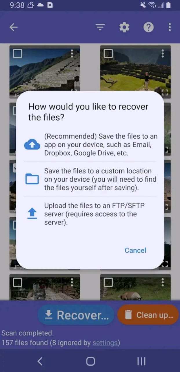 مراجعة تطبيق DiskDigger Photo Recovery: استرجاع الصور المحذوفة بسهولة 1 تطبيق DiskDigger Photo Recovery