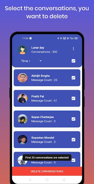 مراجعة تطبيق Delete Messages on Messenger a حذف رسائل ماسنجر دفعة واحدة 1 تطبيق Delete Messages on Messenger a