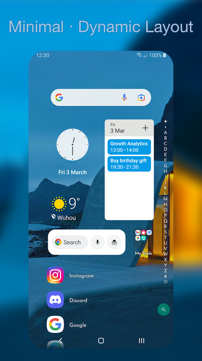 مراجعة تطبيق DNA Launcher: تطبيق لتخصيص واجهة هاتفك بين البساطة والمرونة 5 unnamed 2025 03 06T002634.668
