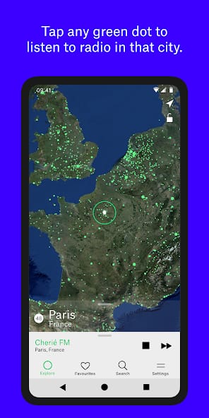 مراجعة تطبيق Radio Garden استكشاف محطات الراديو حول العالم 2 تطبيق Radio Garden